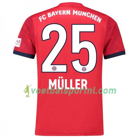FC Bayern München Muller 25 Thuis Shirt 2018-19